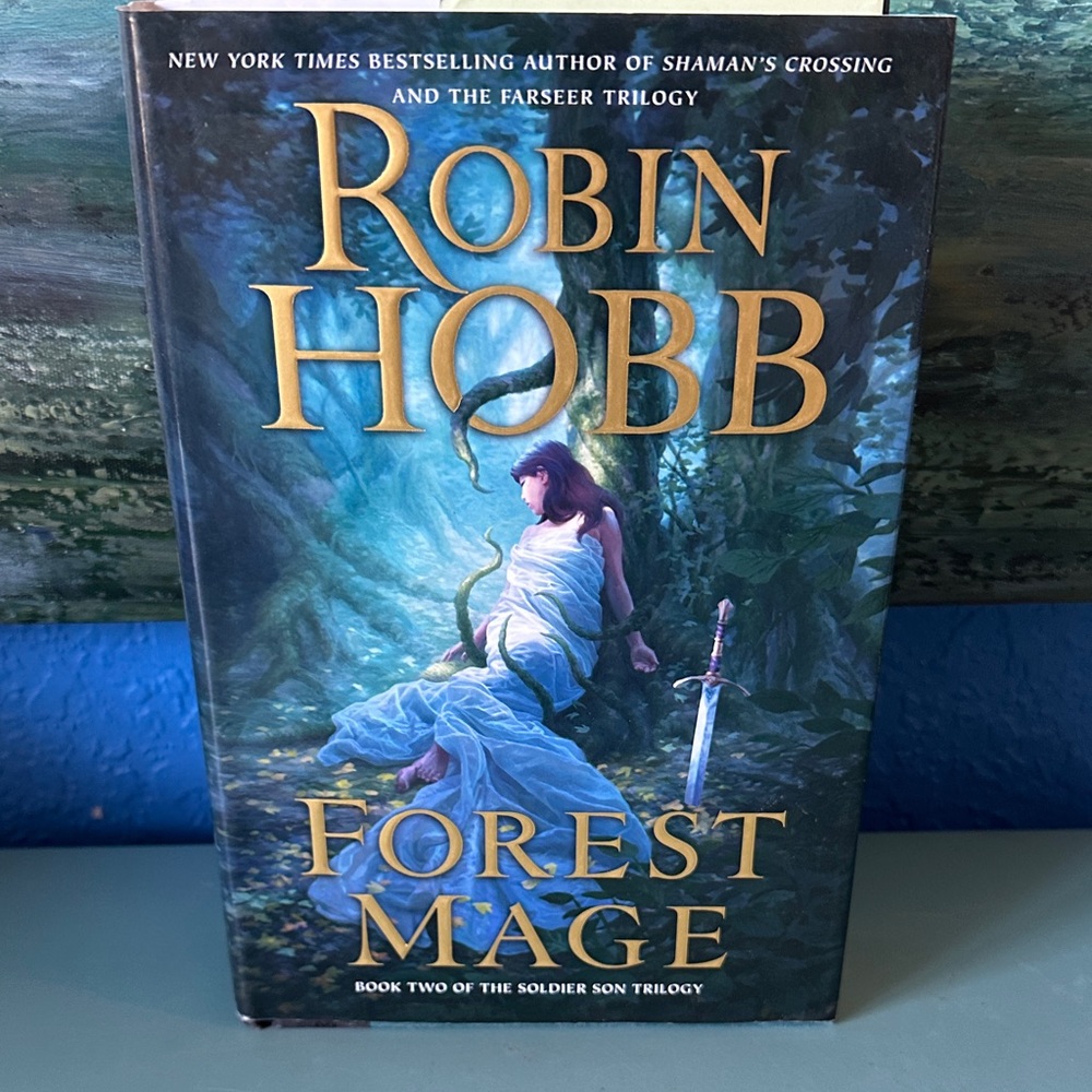 'Forest Mage' Book - Blue Cover